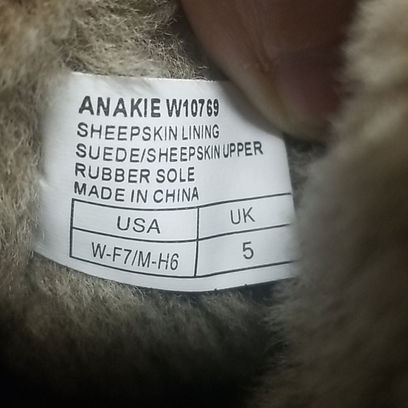 Emu Australia Anakie Sheepskin Shearling Booties 7 - Picture 11 of 12